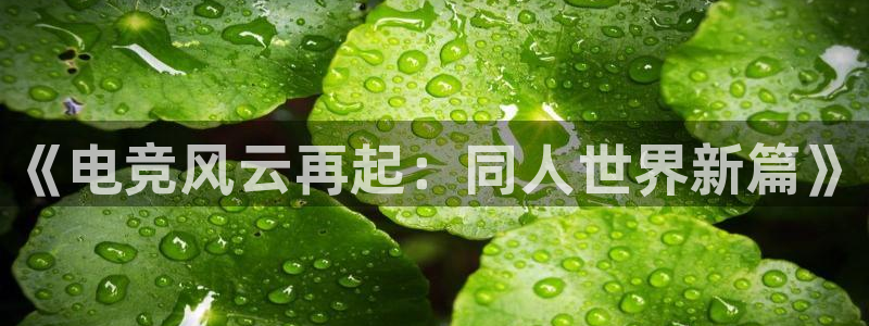 一竞技app下载安装：《电竞风云再起：同人世界新篇》