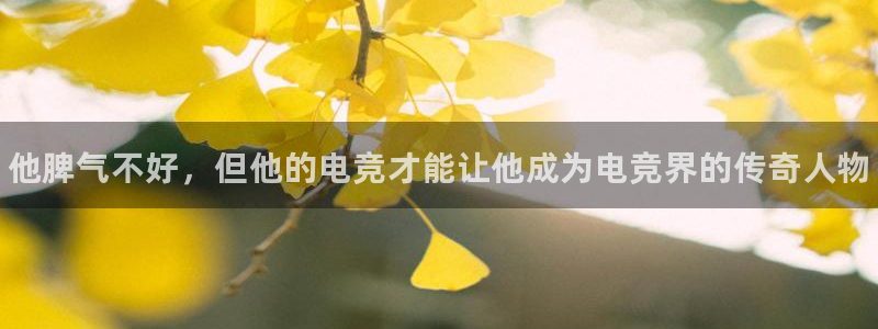一竞技官网下载：他脾气不好，但他的电竞才能让他成为电竞界的传奇人物